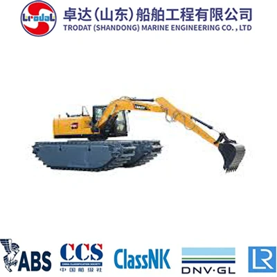 Amphibious Hydraulic Excavator